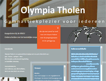 Tablet Screenshot of olympia-tholen.nl